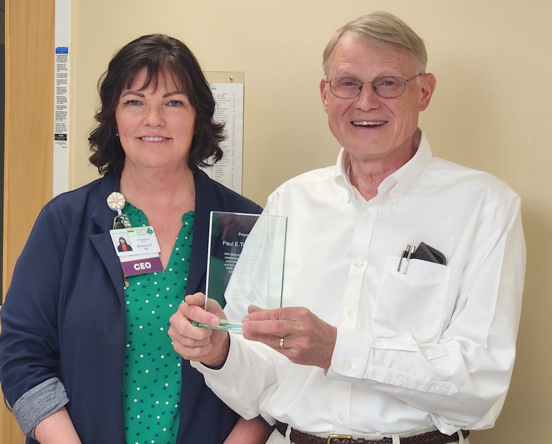 A Legacy of Quiet Strength: Dr. Turnquist Retires from PVH After Nearly Two Decades of Service