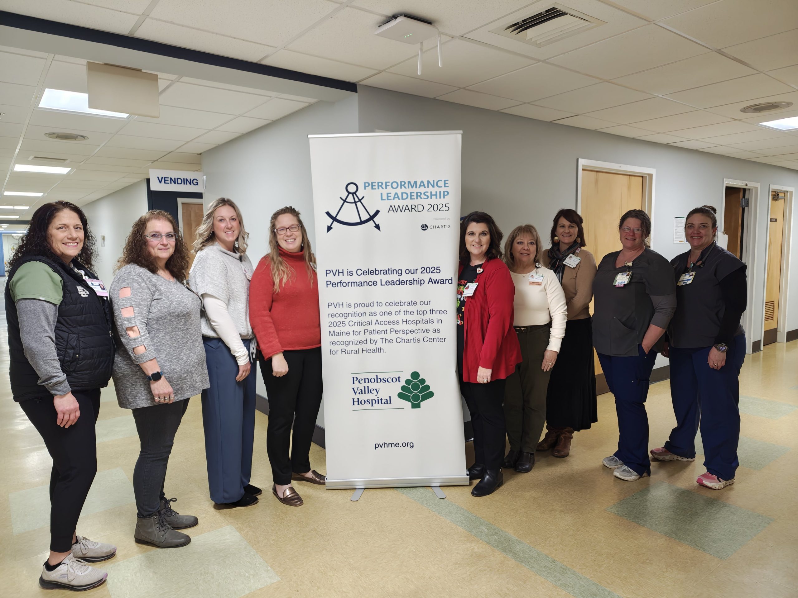 PVH awarded for excellence by The Chartis Center for Rural Health